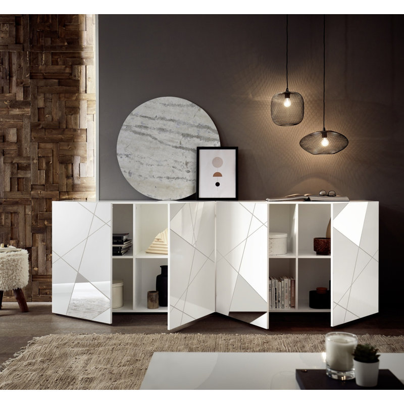 Aveli 241cm Sideboard, White