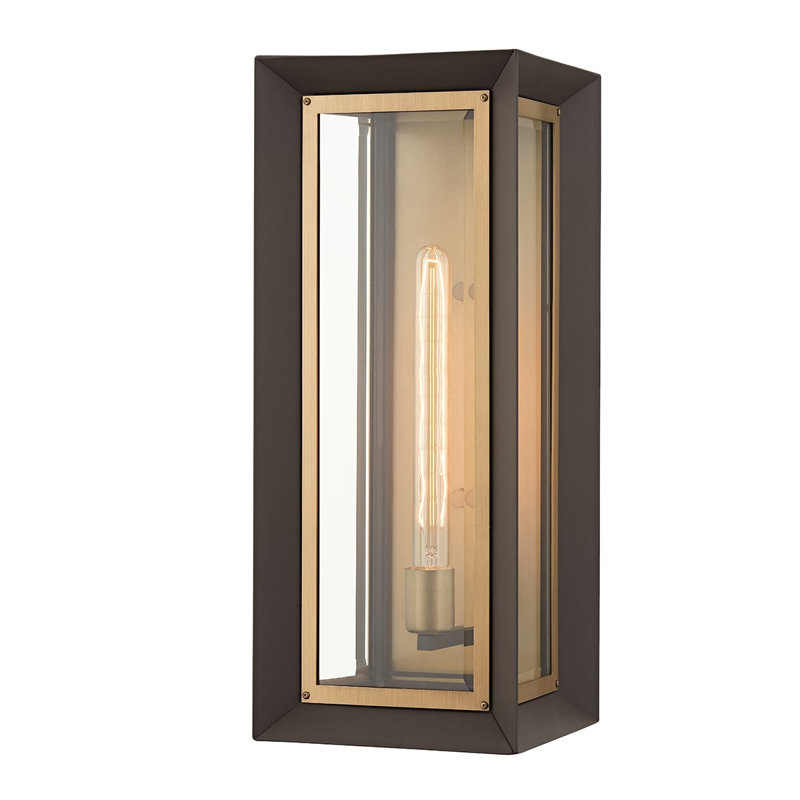 Applique murale 1 lumière Lowry, H 21 po x l 8,5 po x P 8,5 po