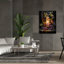 Art mural sur toile Epic Graffiti «Candle With Fruit» par Momart-106418782