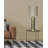 Transitional 1 Light Geometric Pattern Table Lamp