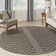 Tonnele Geometric Machine Woven Polypropylene/Polyester Indoor/Outdoor Area Rug in Natural