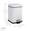Harbour Housewares 3L Square Bathroom Pedal Bin-1867888452