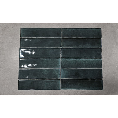Carrelage mural en céramique lustré 3 po x 12 po Allure Mesmerist Pi. par boîte