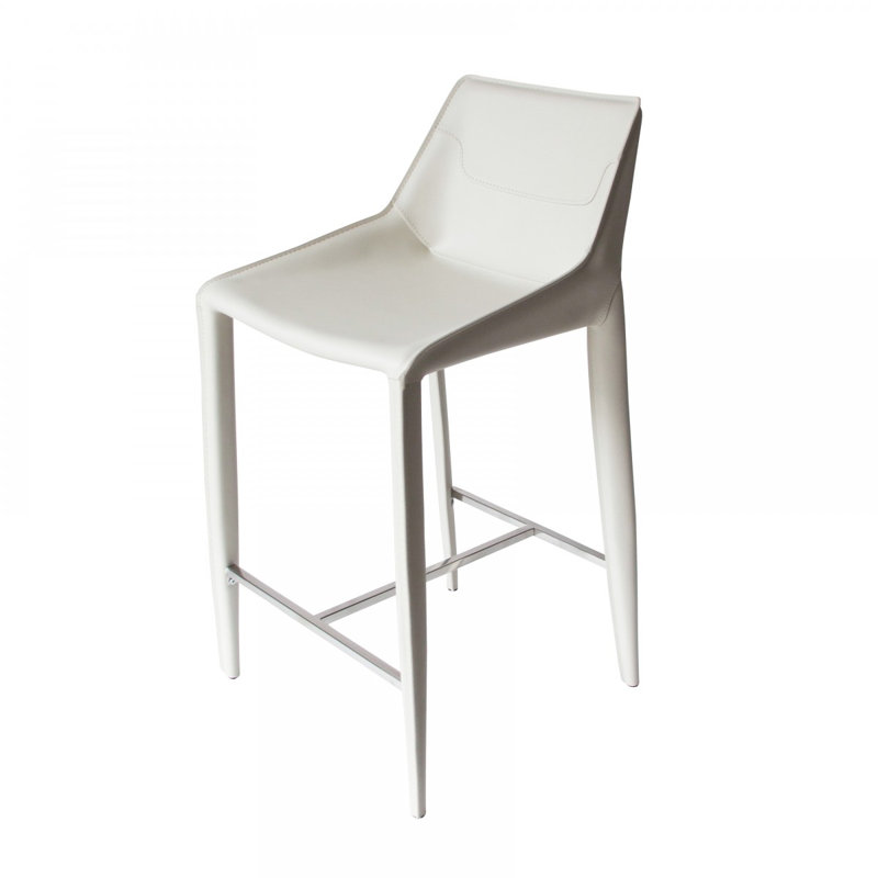 Tabouret de comptoir de 26 po Kenyae, Ivoire