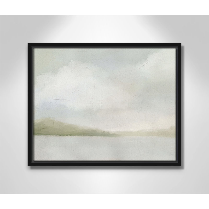 Queensland " A Tranquil Morning ", 12.5" H x 15.5" W, Black