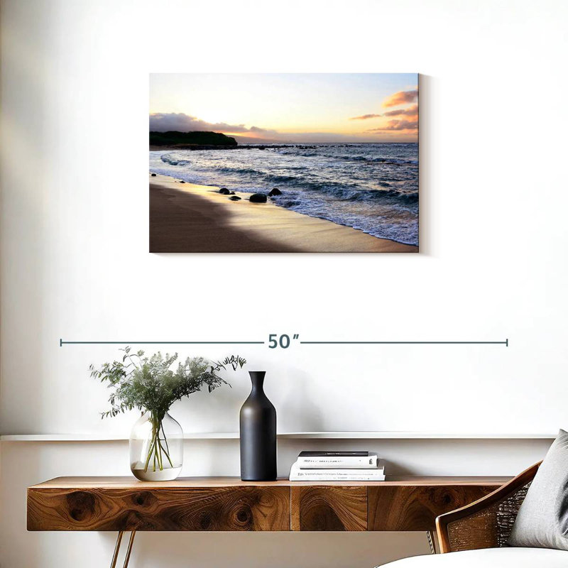 Nicci Sunset Beach Cliff, 20" H x 30" W
