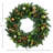 32 " Handmade Mixed Greenery Wreath