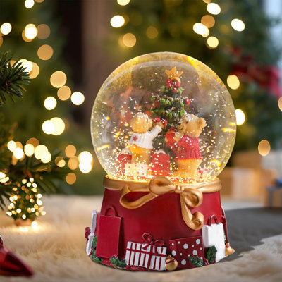 Christmas Snow Globe Party Décor With Songs And Changecolor Function