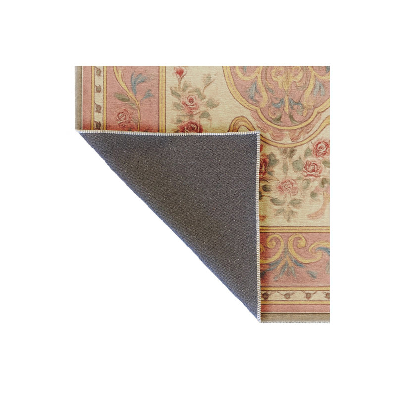 Tapis beige tissé traditionnel Mosso, 6'7" x 9'10"