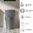 Bathroom Toilet In Grey 002 Tone, 1/1.60 , Water Elongated Comfort Height Floor Mounted With Cordial Soft Closing Seat Toilet, Smooth