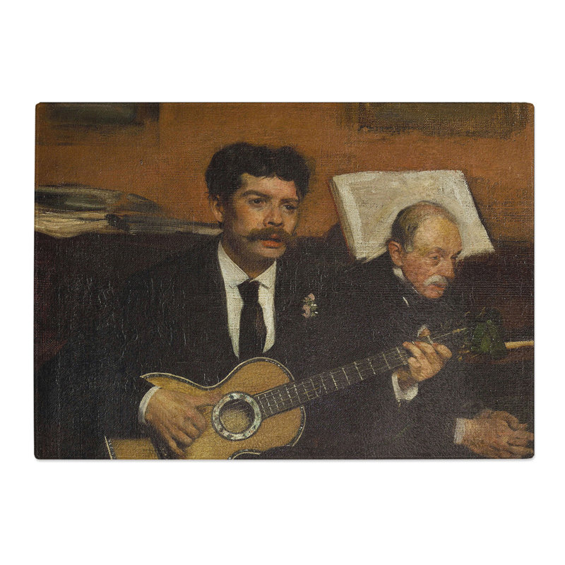 Musicians by Edgar Degas Chopping Board, 0.4cm H x 28.5cm W x 39cm L