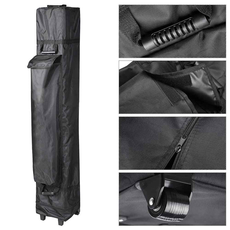 Yescom Black Storage Bag, 62.9" H x 10.2" W x 10.2" D