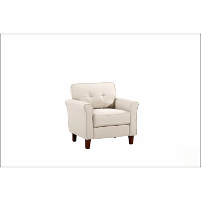 Fauteuil d'appoint moderne du milieu du siècle avec une assise confortable, parfait pour les petits espaces et les coins douillets des salons, appartements et bureaux à domicile.