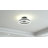Modern Ceiling Fans with Light and Remote, 16in Dimmable Flush Mount Ceiling Fans with 6 Speeds, Quiet Reversible Ceiling Fan for bedroom, Living Room, Kitchen (White)-129131981
