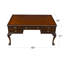 Bureau en bois massif Gillette