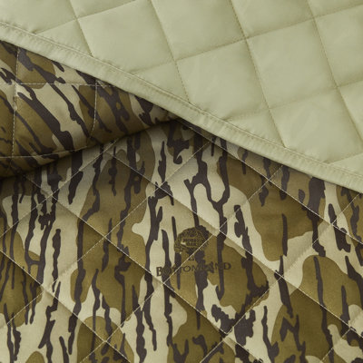 Mossy Oak Bottomland Camouflage Microfiber Quilt Set