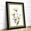 Delicate Flowering Stem Botanical - Framed Print-1290899107-1290899110