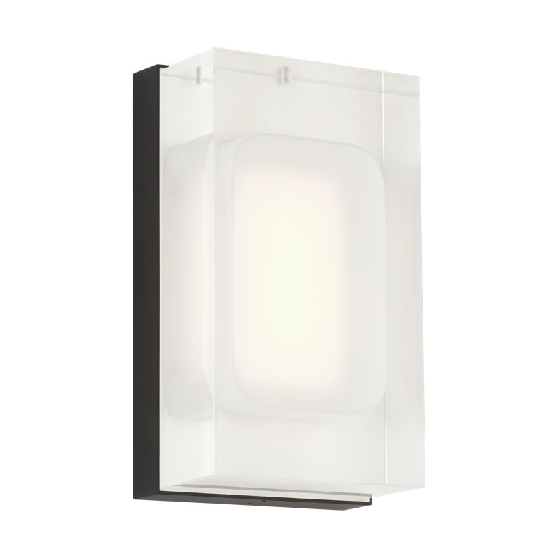 Milley 7 Wall Sconce, Nightshade Black