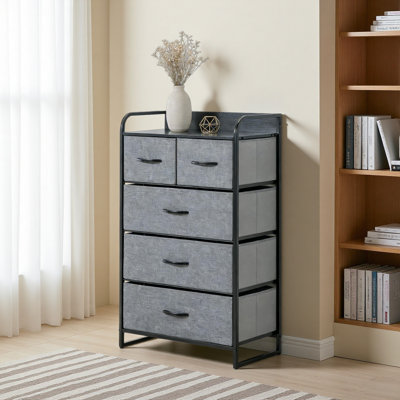 Armoire de rangement à 4 niveaux, organisateur de rangement, tour de commode autoportante, armoire de rangement pour couloir
