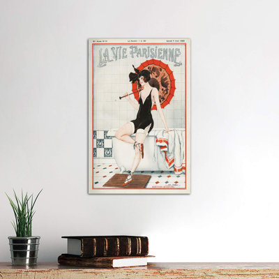 Couverture de magazine La Vie Parisienne 1923 par Leo Fontan - reproduction