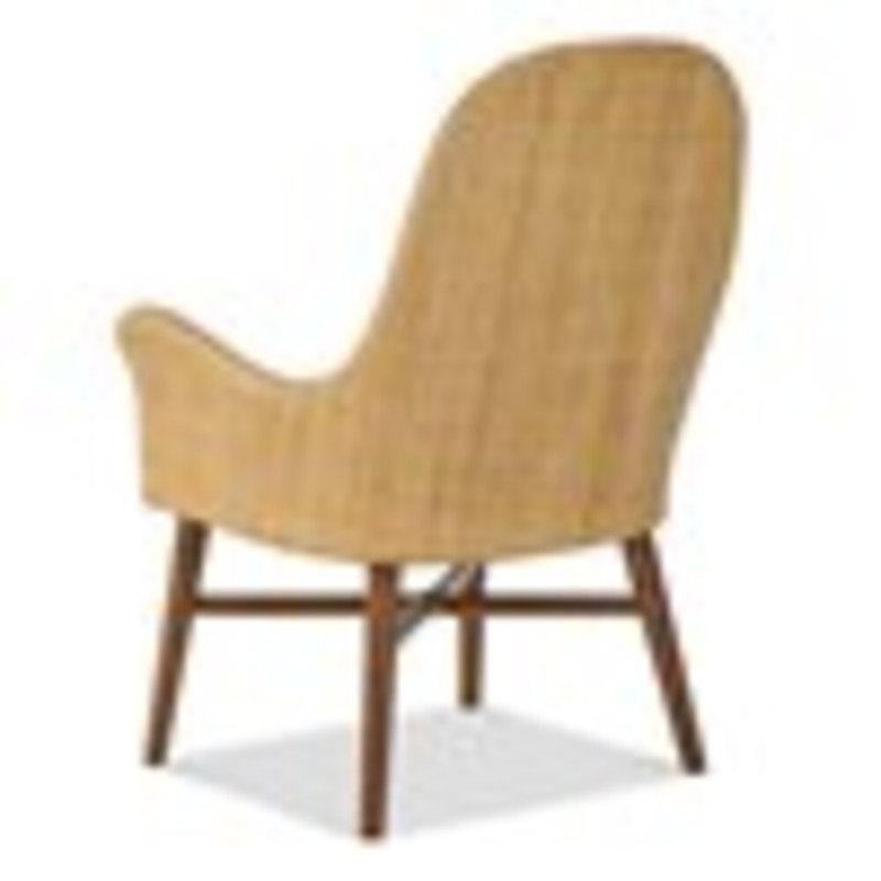 Upholstered Arm Chair, Maya Cyan