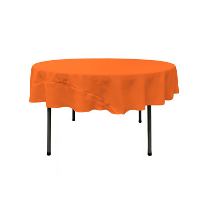 Solid Color Round Tablecloth - Basics by Wayfair™