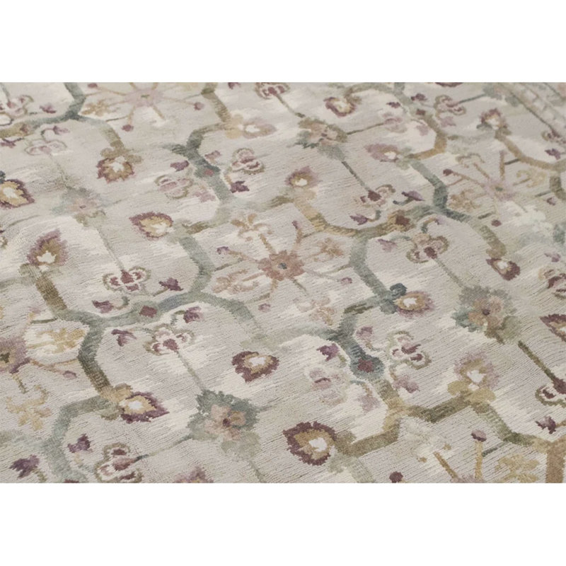 ASRS6049TBEIV Handmade Wool Area Rug, Rectangle 3' x 5'
