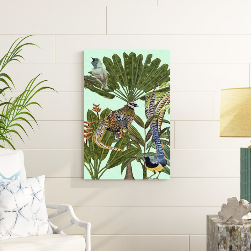 Birds Paradise III, H 36 po x l 24 po x P 1,25 po