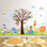 Adhésif décoratif «Howington Zoo and Happy Hills»