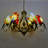 Eckstine 6 - Light Geometric Chandelier