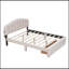 Grand lit plateforme tapissier Teddy-1859583713
