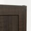 Armoire murale contemporaine, finition brune, armoire