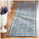 Tapis bleu marine / gris clair Llana