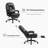 Big & Tall Ergonomic Executive Office Chair with Footrest, 135° Recline, Vibration Reminder & 400 lb Capacity-468256568