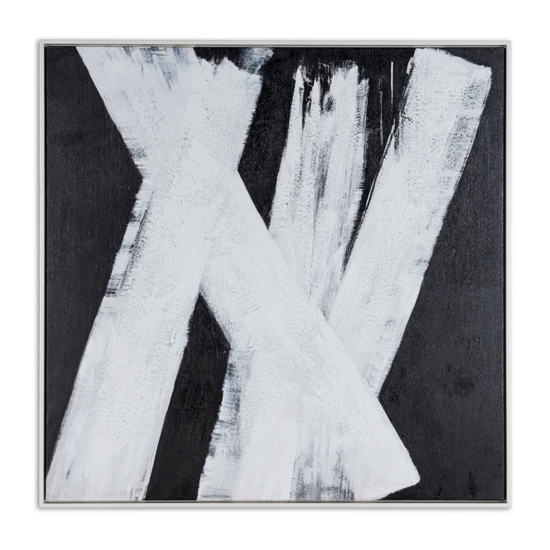 Intersecting Dimensions, Hand Painted Canvas