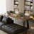 Walnut Rectangular Solid Wood Writing desk-577660583