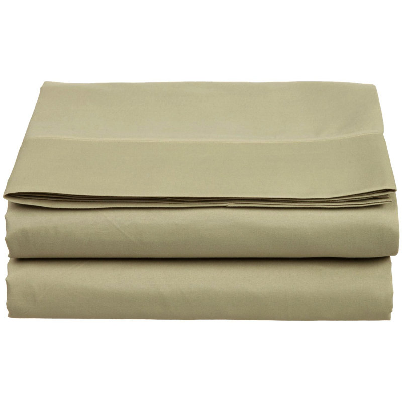 Drap-housse luxueux en microfibre avec poche profonde de 16 pouces, Vert