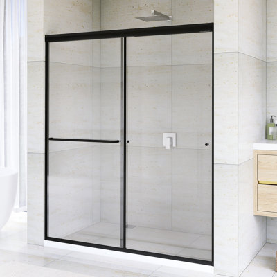 60 po X P 72 po Porte de douche coulissante double H