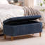 Polyester Upholstered Storage Bench-360598654