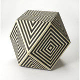 Zanzibar Bone Inlay Side Table