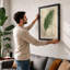 Single Palm Frond Botanical - Framed Print-857468322-857468326