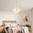 23.6" 3 - Light Dimmable Imitation Silk Lantern Chandelier