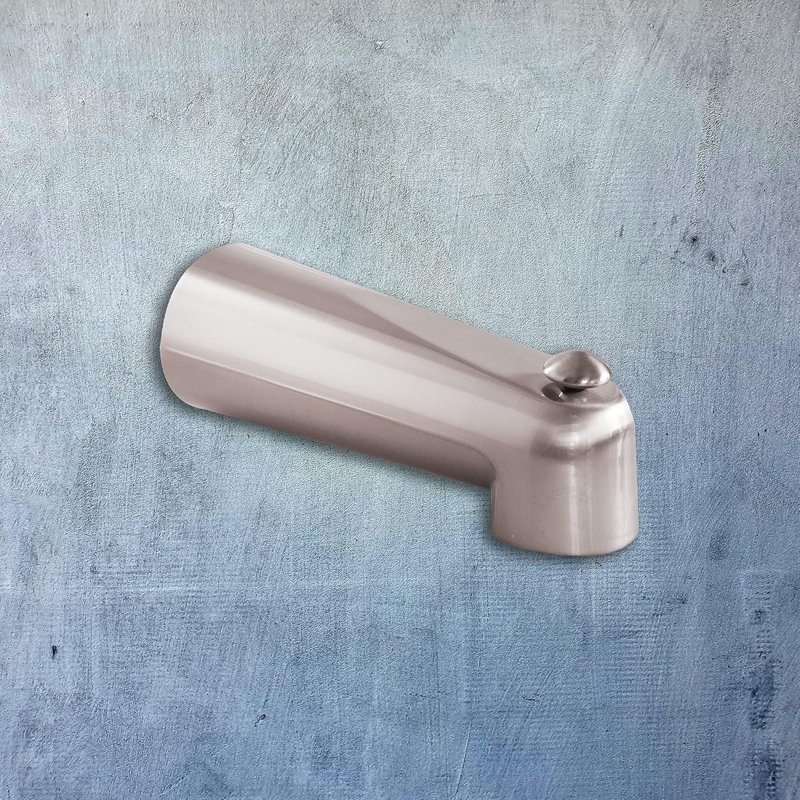 ATAYAL Universal Bathroom Tub Spout With Diverter, Durable Heavy Duty Metal Bathtub Faucet With Shower Diverter - 7 Inches 1/2" IPS Inside Thread