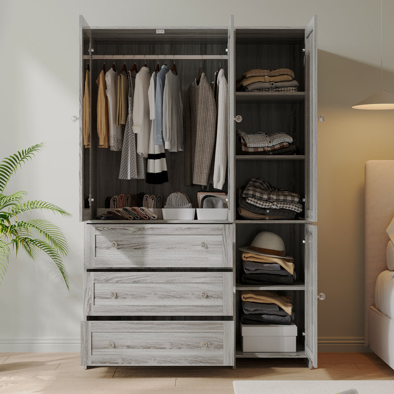 Garde-robe, Chêne gris