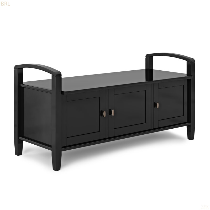Entryway Storage Bench - Light En, Light Brown