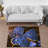 Floral Symphony Non Woven Soft Printed Rug with Delicate Blossom Motifs for a Fresh Indoor Look-114320731