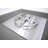 Rockland 27" Square Concrete Fire Pit Bowl-386090081-386238691