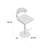 Swivel Upholstered Adjustable Height Counter Stool with Metal Frame-110842405-110842404-43807758