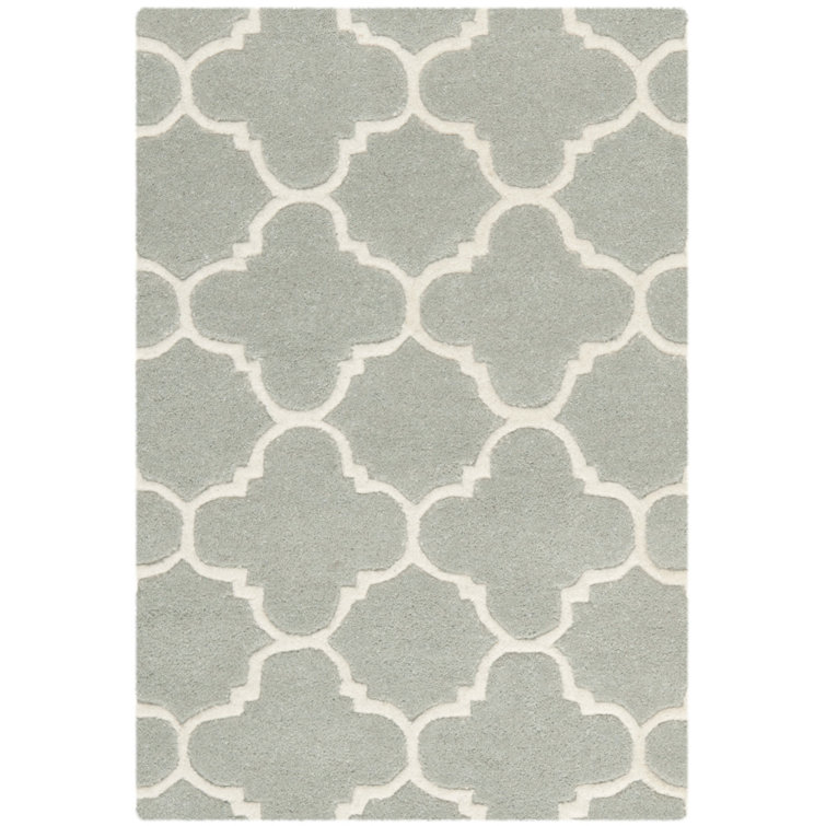 Carolene Hand Tufted Wool Geometric Rug