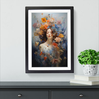 Wildflowers Contemporary - Framed Print